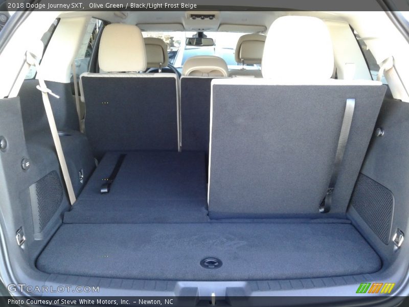 Olive Green / Black/Light Frost Beige 2018 Dodge Journey SXT
