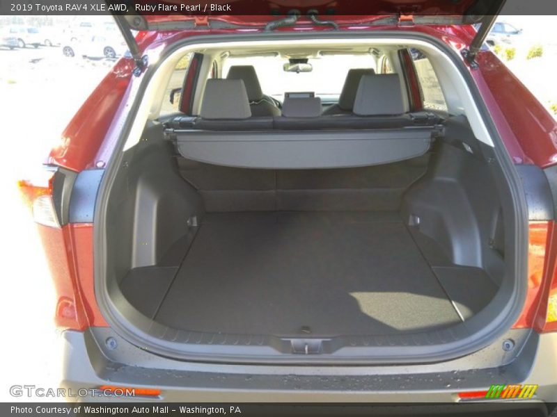 Ruby Flare Pearl / Black 2019 Toyota RAV4 XLE AWD