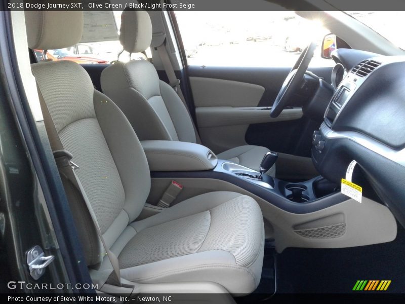 Olive Green / Black/Light Frost Beige 2018 Dodge Journey SXT