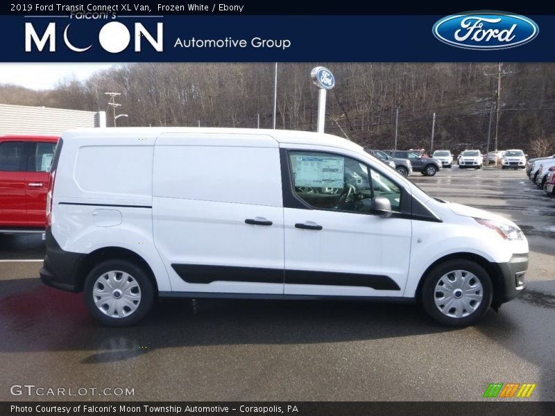 Frozen White / Ebony 2019 Ford Transit Connect XL Van