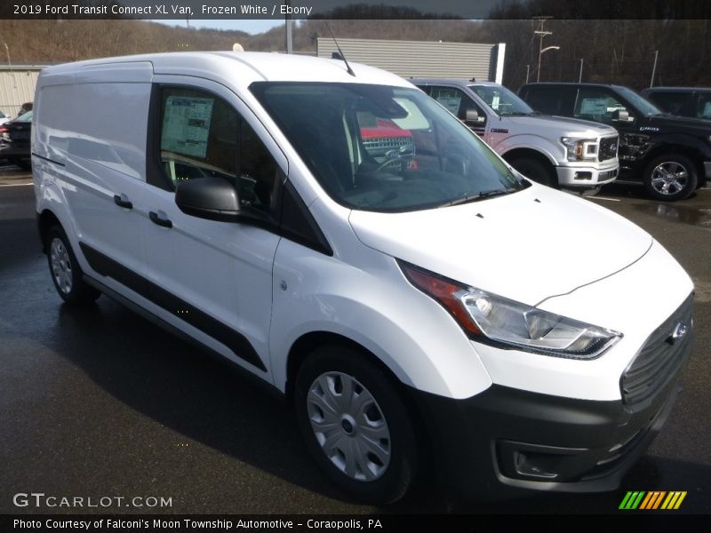 Frozen White / Ebony 2019 Ford Transit Connect XL Van