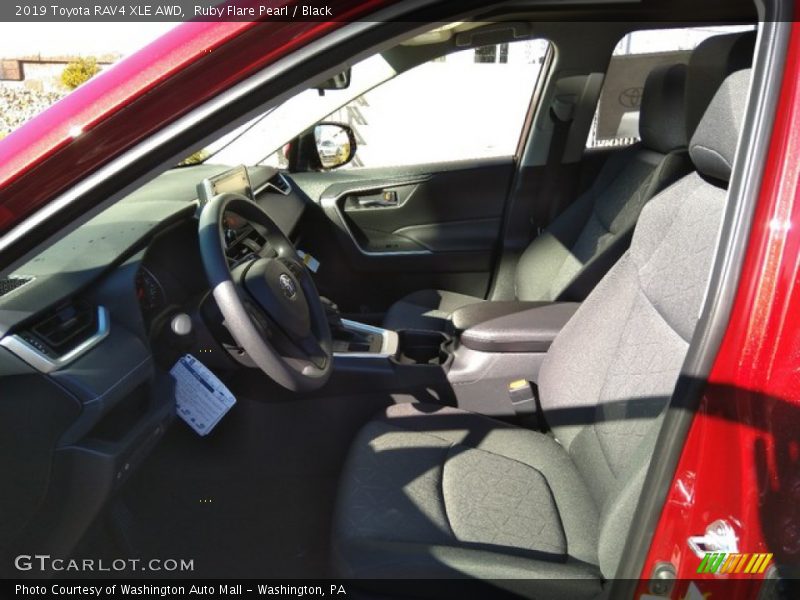 Ruby Flare Pearl / Black 2019 Toyota RAV4 XLE AWD