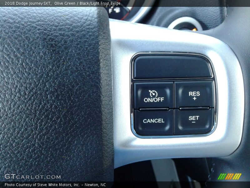 Olive Green / Black/Light Frost Beige 2018 Dodge Journey SXT
