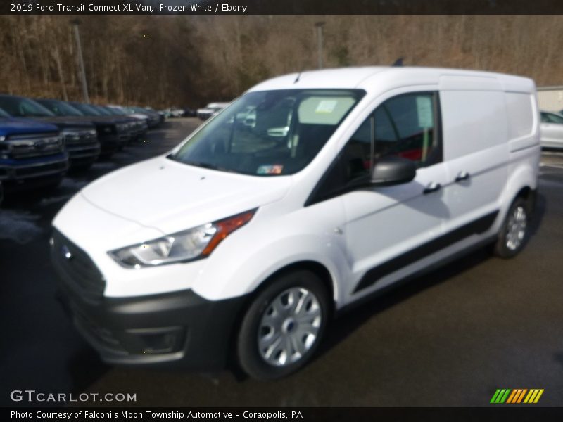 Frozen White / Ebony 2019 Ford Transit Connect XL Van