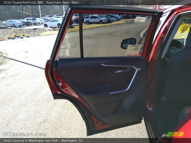 Ruby Flare Pearl / Black 2019 Toyota RAV4 XLE AWD