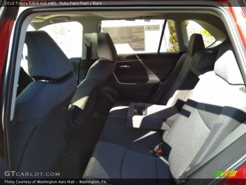 Ruby Flare Pearl / Black 2019 Toyota RAV4 XLE AWD