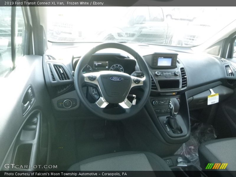 Frozen White / Ebony 2019 Ford Transit Connect XL Van