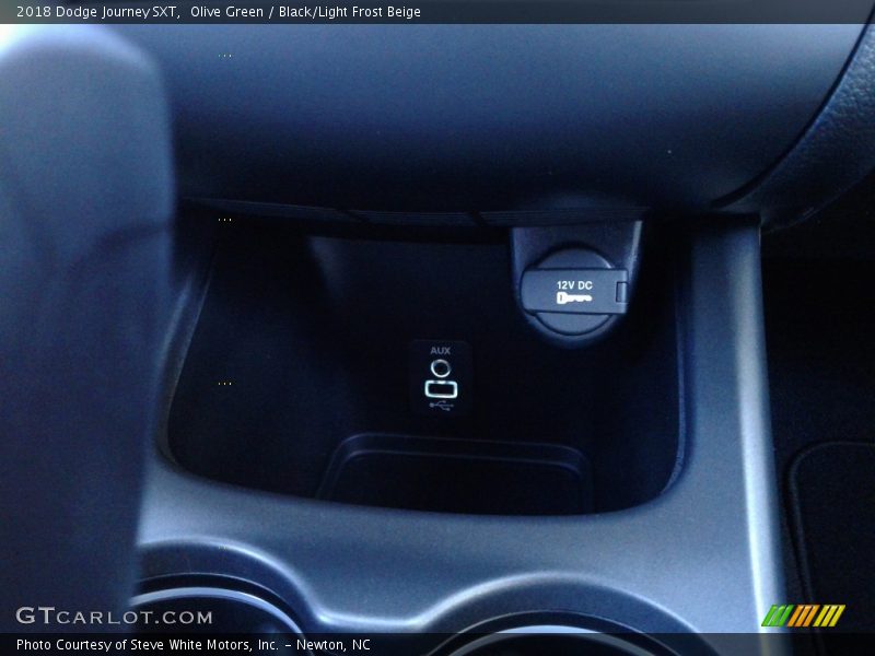 Olive Green / Black/Light Frost Beige 2018 Dodge Journey SXT