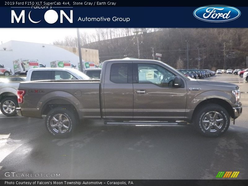 Stone Gray / Earth Gray 2019 Ford F150 XLT SuperCab 4x4