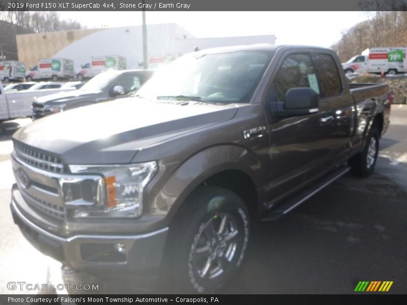 Stone Gray / Earth Gray 2019 Ford F150 XLT SuperCab 4x4