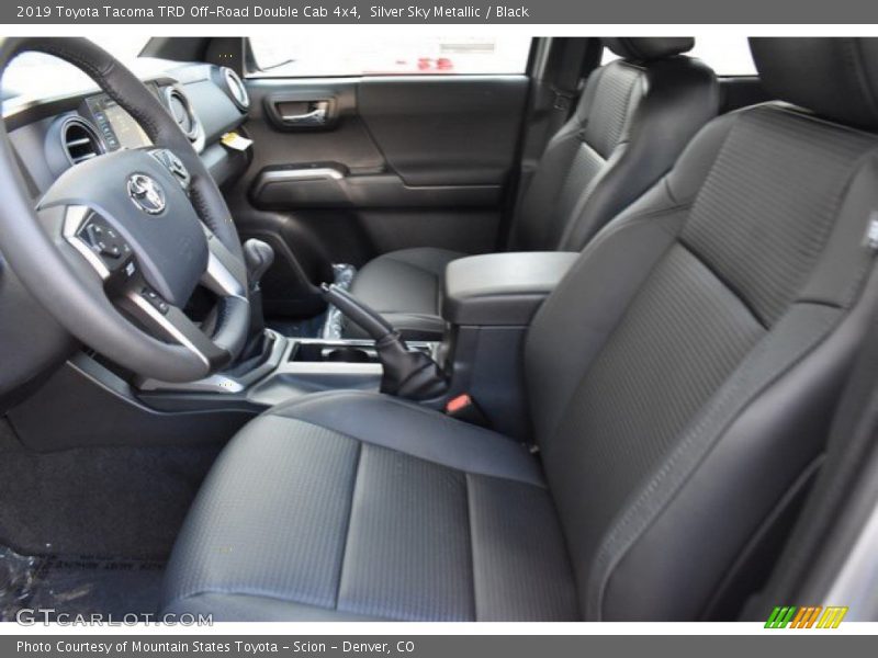 Front Seat of 2019 Tacoma TRD Off-Road Double Cab 4x4