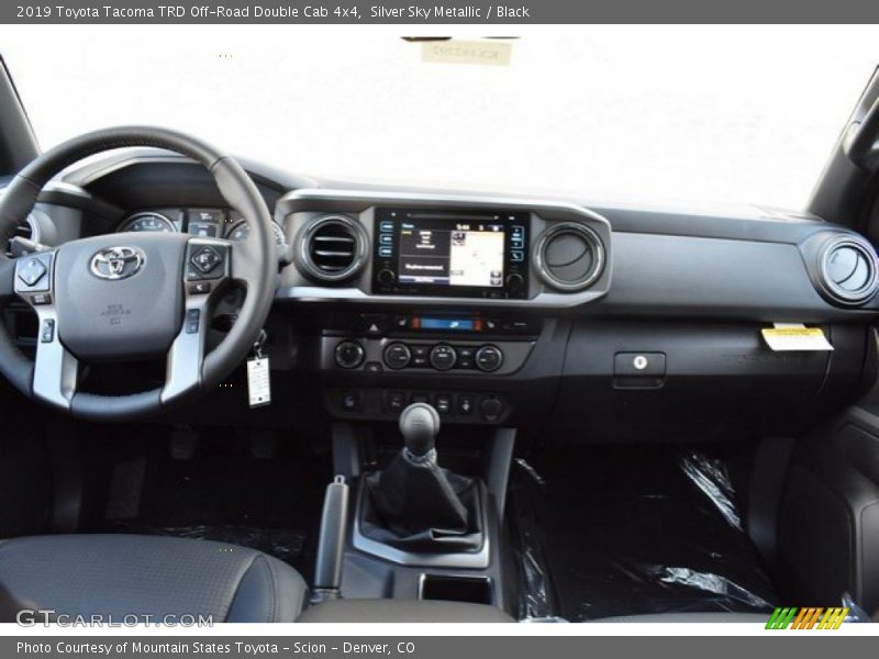 Dashboard of 2019 Tacoma TRD Off-Road Double Cab 4x4