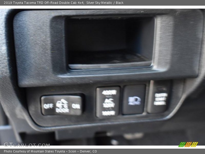 Silver Sky Metallic / Black 2019 Toyota Tacoma TRD Off-Road Double Cab 4x4