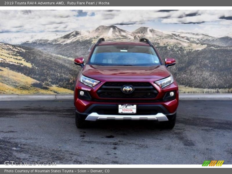 Ruby Flare Pearl / Mocha 2019 Toyota RAV4 Adventure AWD