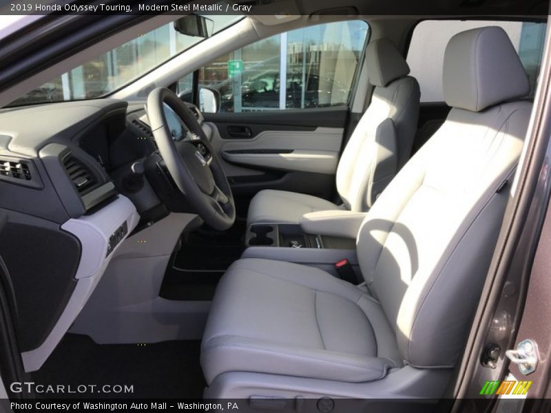 Modern Steel Metallic / Gray 2019 Honda Odyssey Touring