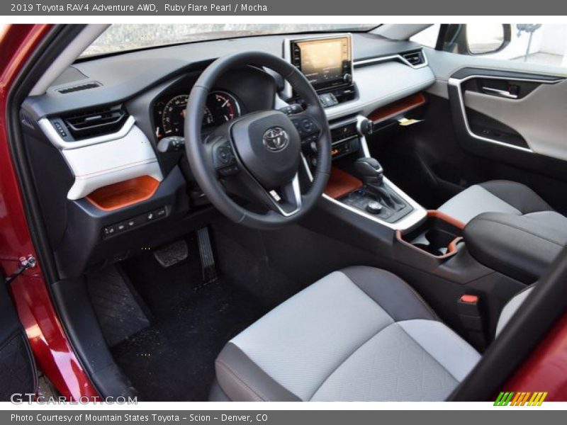 Ruby Flare Pearl / Mocha 2019 Toyota RAV4 Adventure AWD