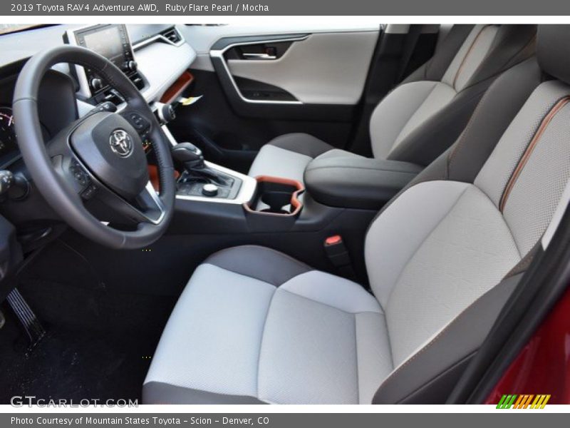 Ruby Flare Pearl / Mocha 2019 Toyota RAV4 Adventure AWD