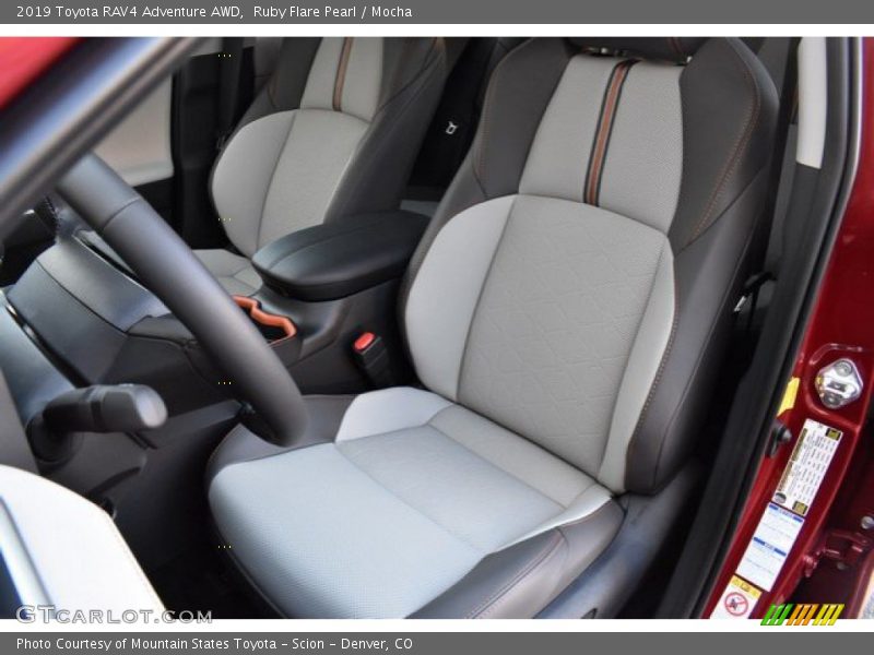 Ruby Flare Pearl / Mocha 2019 Toyota RAV4 Adventure AWD