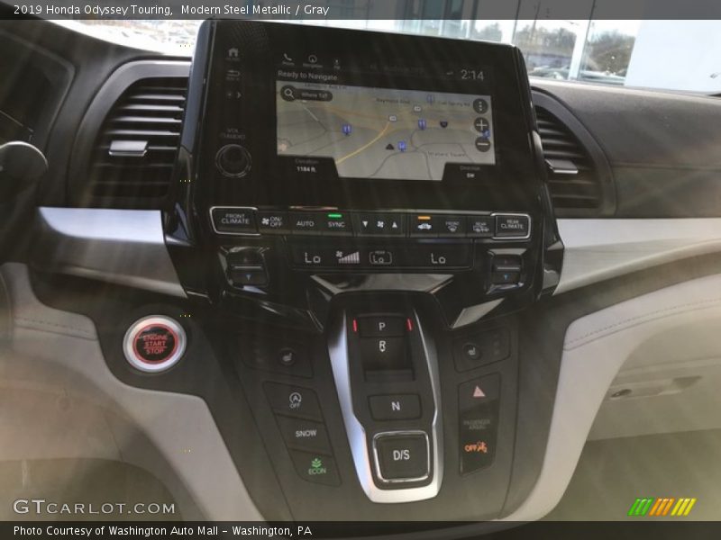 Modern Steel Metallic / Gray 2019 Honda Odyssey Touring