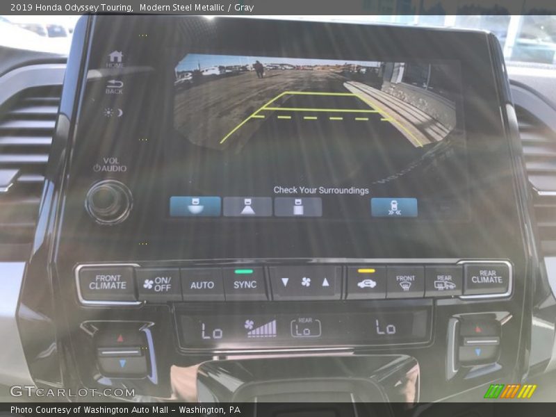 Modern Steel Metallic / Gray 2019 Honda Odyssey Touring