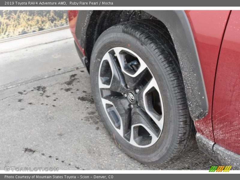 Ruby Flare Pearl / Mocha 2019 Toyota RAV4 Adventure AWD