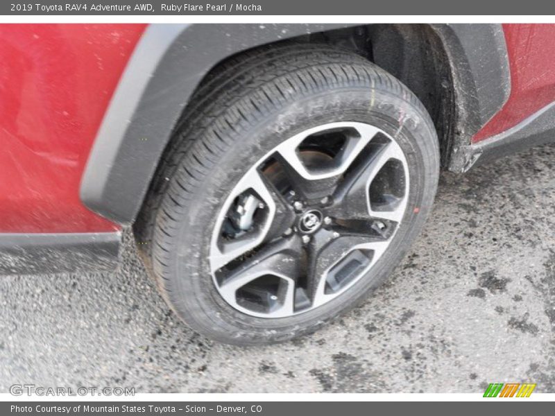Ruby Flare Pearl / Mocha 2019 Toyota RAV4 Adventure AWD