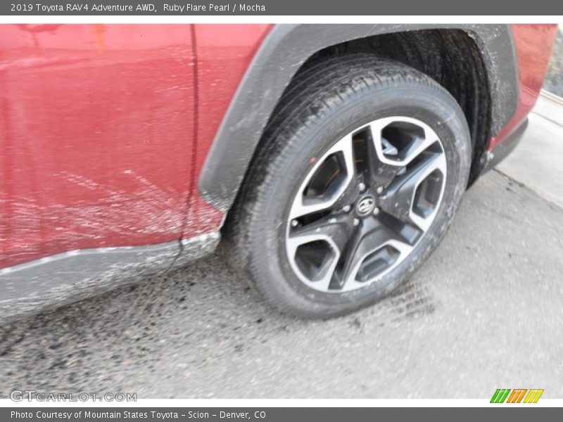 Ruby Flare Pearl / Mocha 2019 Toyota RAV4 Adventure AWD