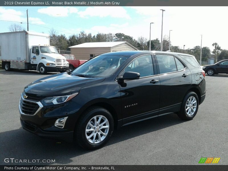 Mosaic Black Metallic / Medium Ash Gray 2019 Chevrolet Equinox LS