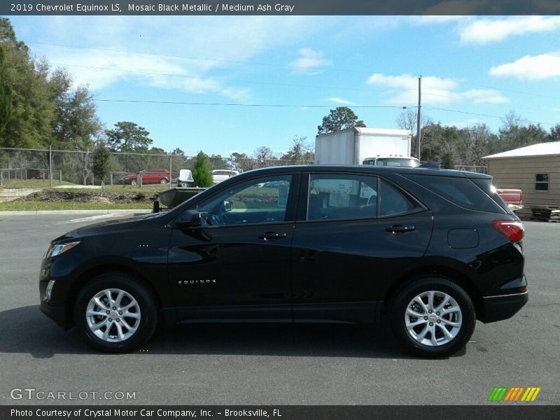Mosaic Black Metallic / Medium Ash Gray 2019 Chevrolet Equinox LS