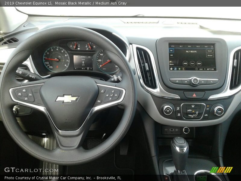 Mosaic Black Metallic / Medium Ash Gray 2019 Chevrolet Equinox LS