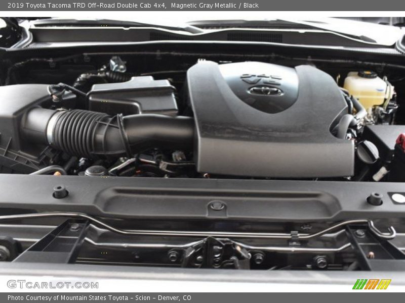 Magnetic Gray Metallic / Black 2019 Toyota Tacoma TRD Off-Road Double Cab 4x4