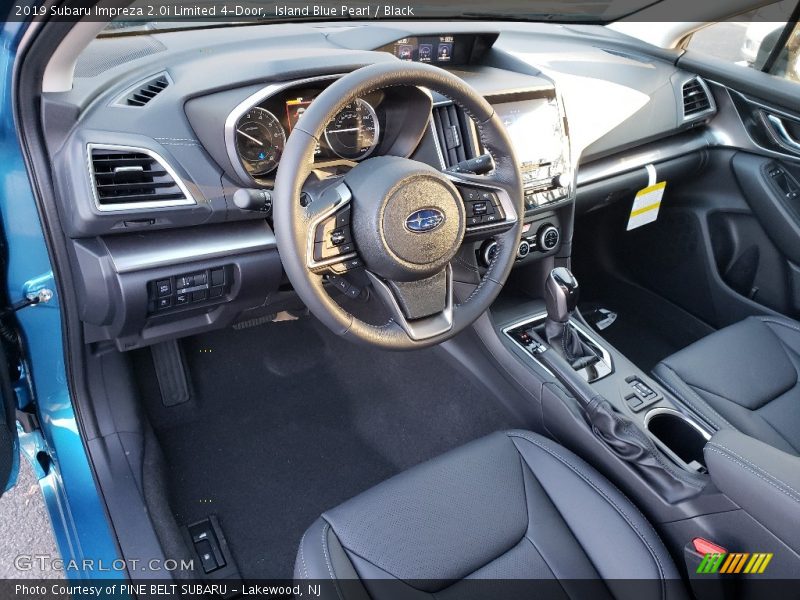  2019 Impreza 2.0i Limited 4-Door Black Interior