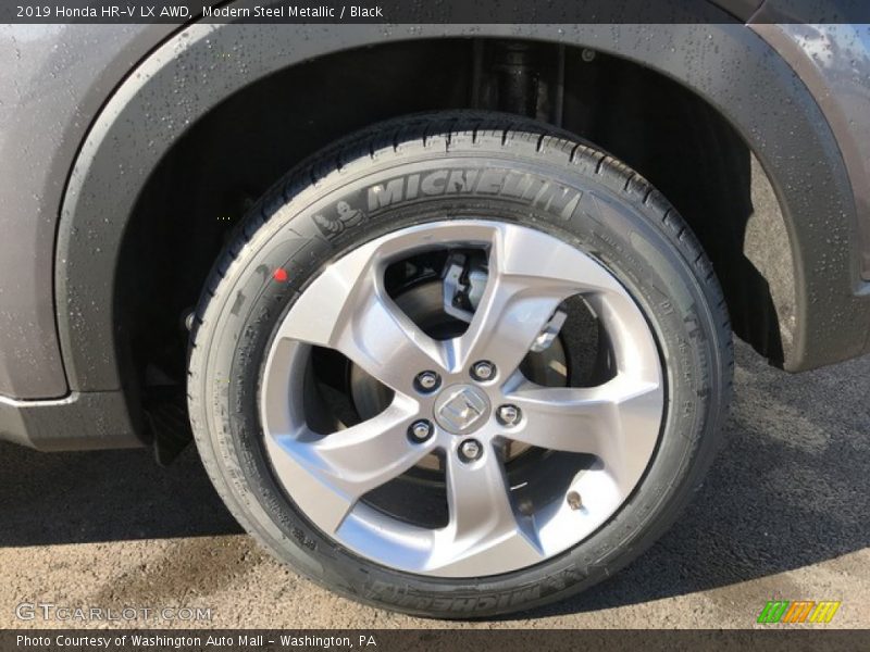 Modern Steel Metallic / Black 2019 Honda HR-V LX AWD