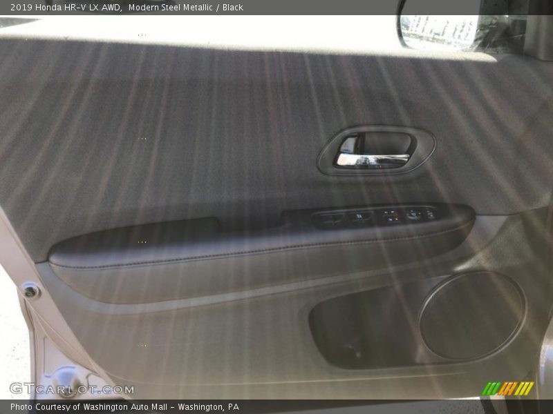 Modern Steel Metallic / Black 2019 Honda HR-V LX AWD