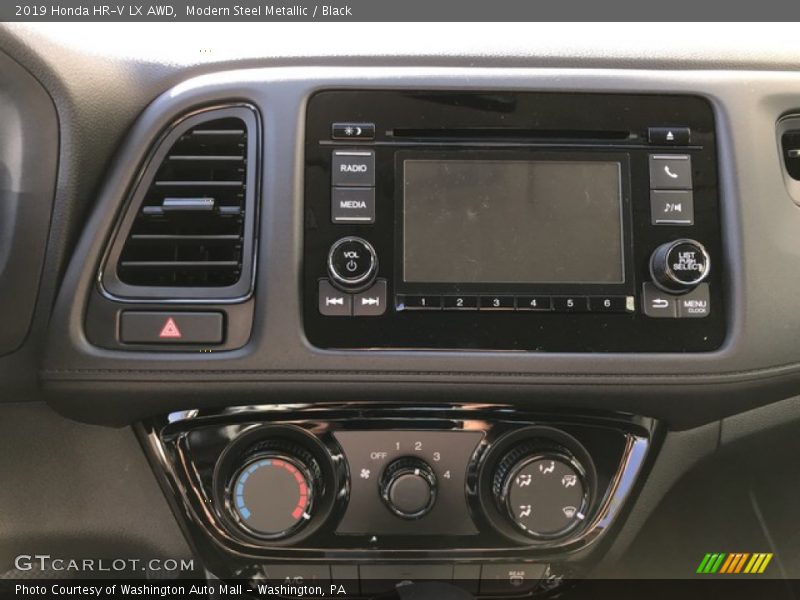 Modern Steel Metallic / Black 2019 Honda HR-V LX AWD