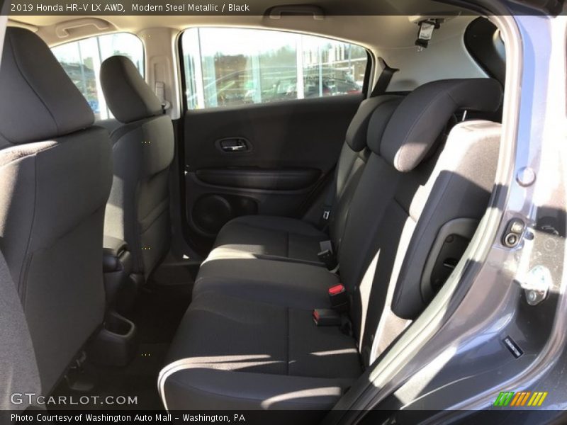 Modern Steel Metallic / Black 2019 Honda HR-V LX AWD