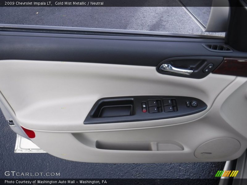 Gold Mist Metallic / Neutral 2009 Chevrolet Impala LT