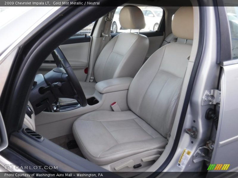 Gold Mist Metallic / Neutral 2009 Chevrolet Impala LT