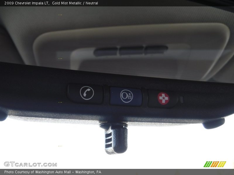 Gold Mist Metallic / Neutral 2009 Chevrolet Impala LT