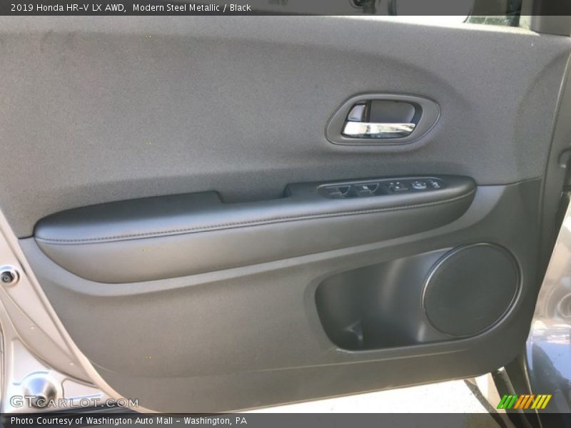 Modern Steel Metallic / Black 2019 Honda HR-V LX AWD