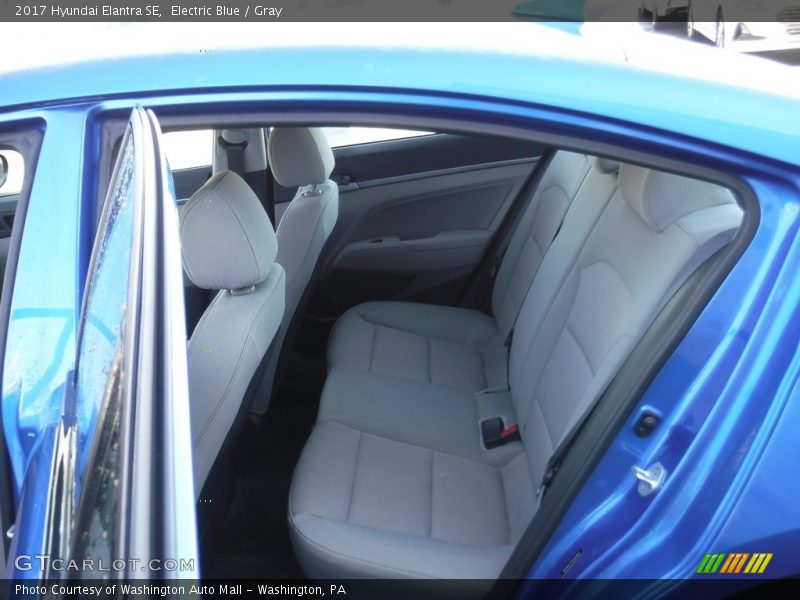 Electric Blue / Gray 2017 Hyundai Elantra SE
