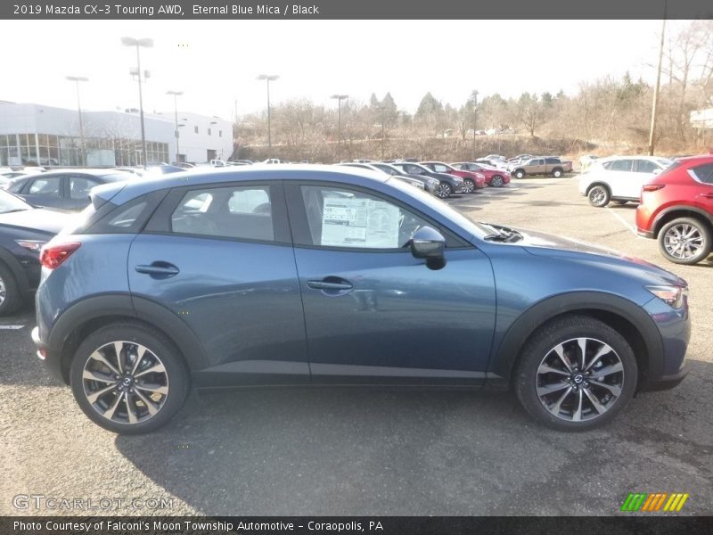 Eternal Blue Mica / Black 2019 Mazda CX-3 Touring AWD