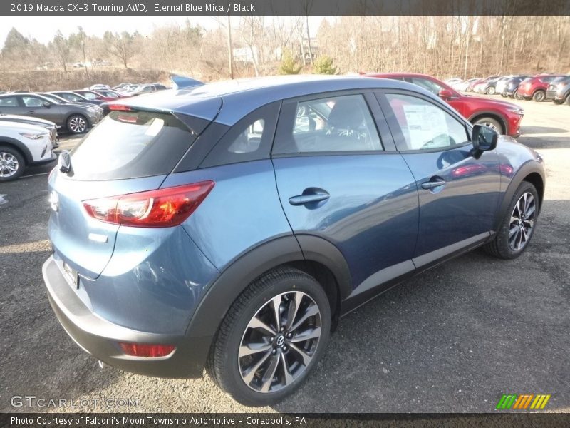 Eternal Blue Mica / Black 2019 Mazda CX-3 Touring AWD