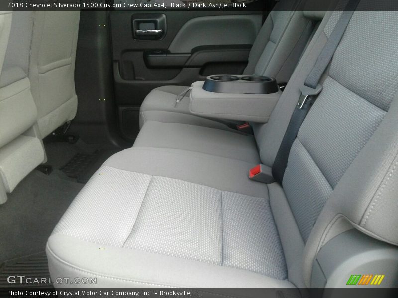 Black / Dark Ash/Jet Black 2018 Chevrolet Silverado 1500 Custom Crew Cab 4x4