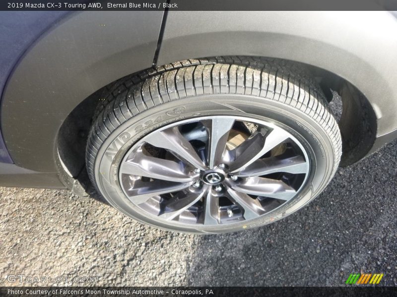 Eternal Blue Mica / Black 2019 Mazda CX-3 Touring AWD