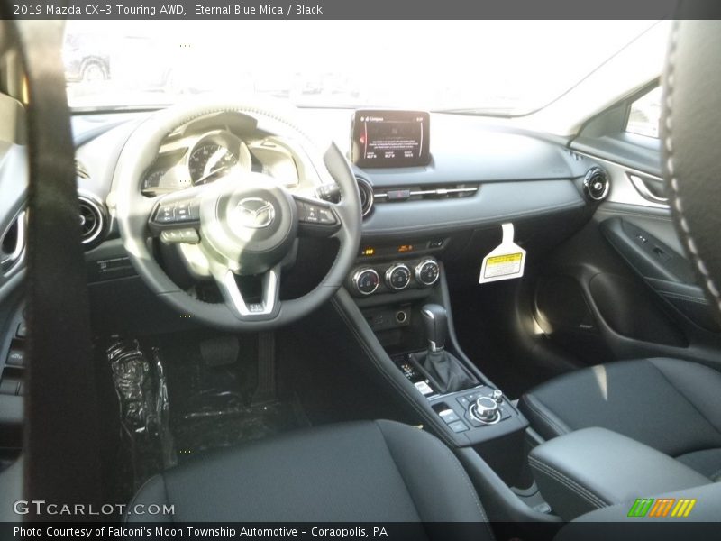Eternal Blue Mica / Black 2019 Mazda CX-3 Touring AWD