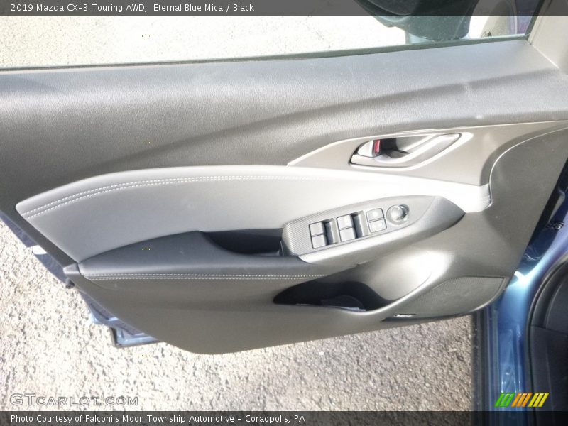 Eternal Blue Mica / Black 2019 Mazda CX-3 Touring AWD