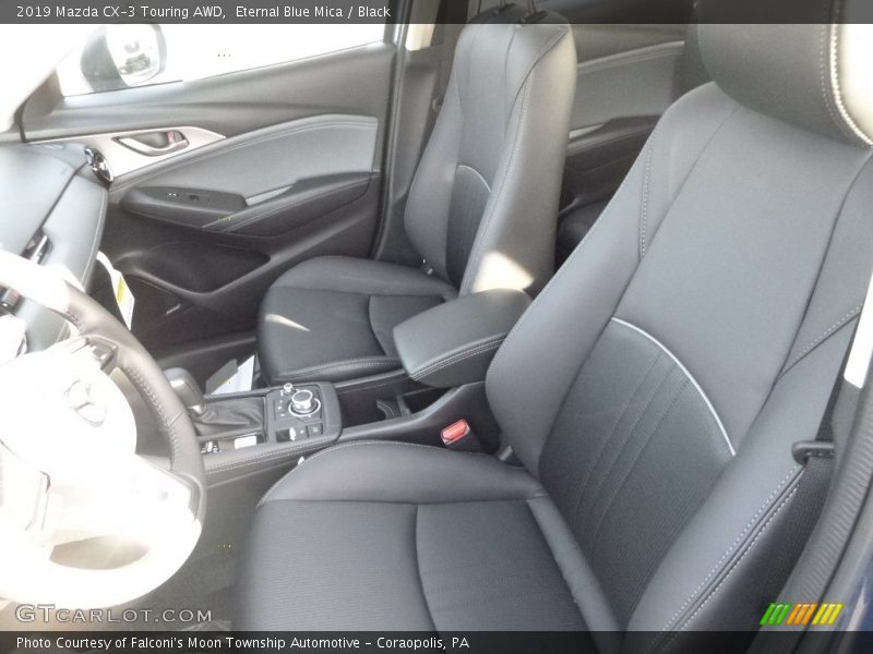 Eternal Blue Mica / Black 2019 Mazda CX-3 Touring AWD