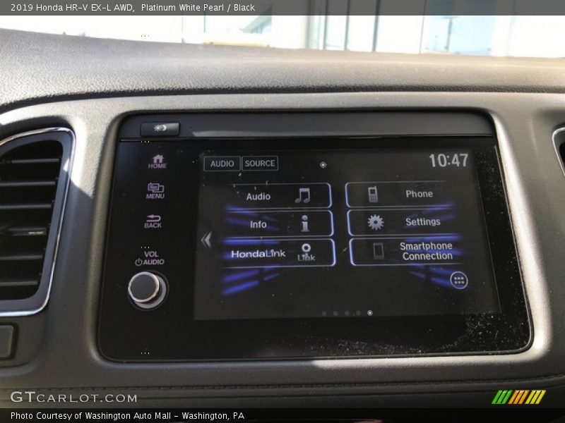 Platinum White Pearl / Black 2019 Honda HR-V EX-L AWD