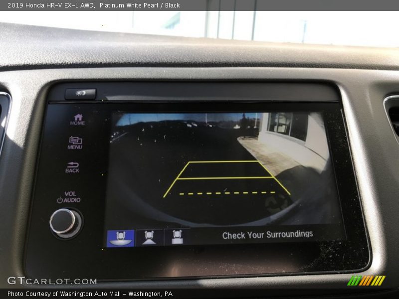 Platinum White Pearl / Black 2019 Honda HR-V EX-L AWD